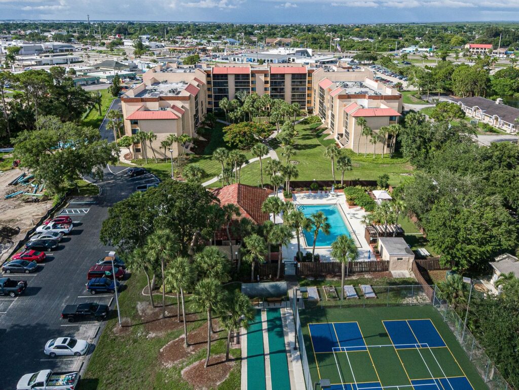 3006 Caring Way #210, Port Charlotte 3006 Caring Way #210, Port Charlotte: Aerial view of the community